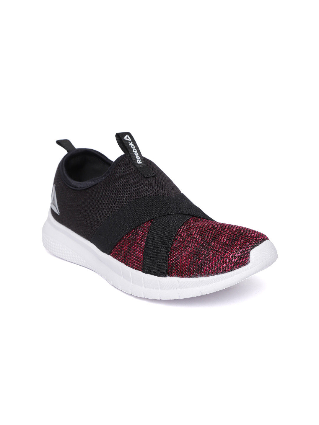 Buy Reebok Women Pink & Black Tread Leap Walking Slip Ons Sports Shoes for Women 6916953 Myntra