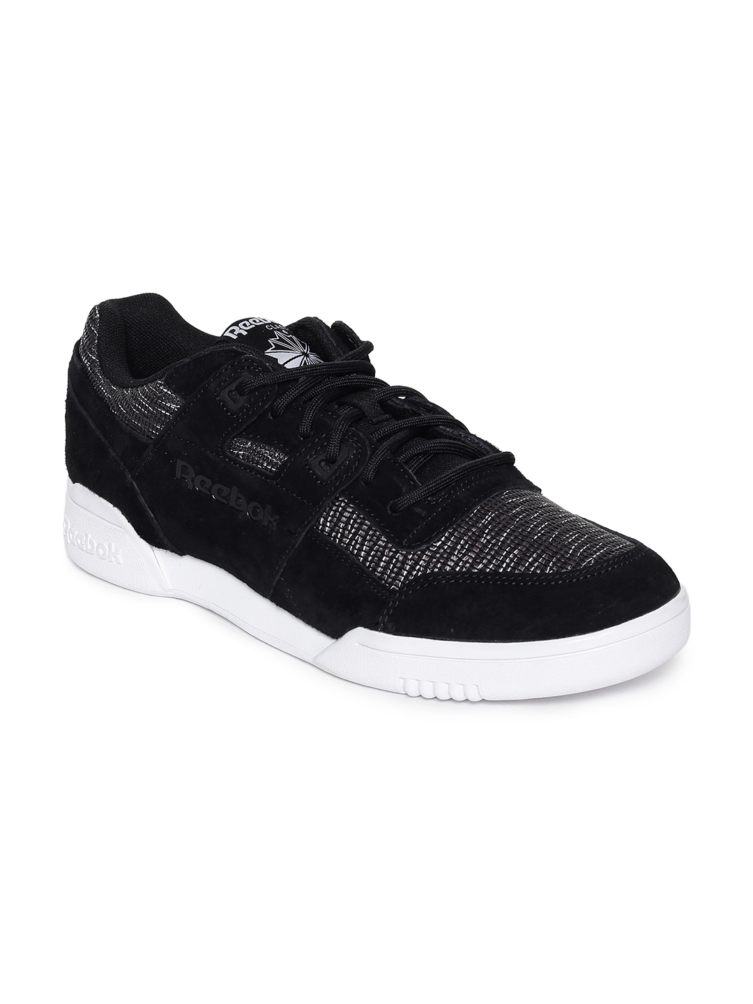 mens black reebok trainers