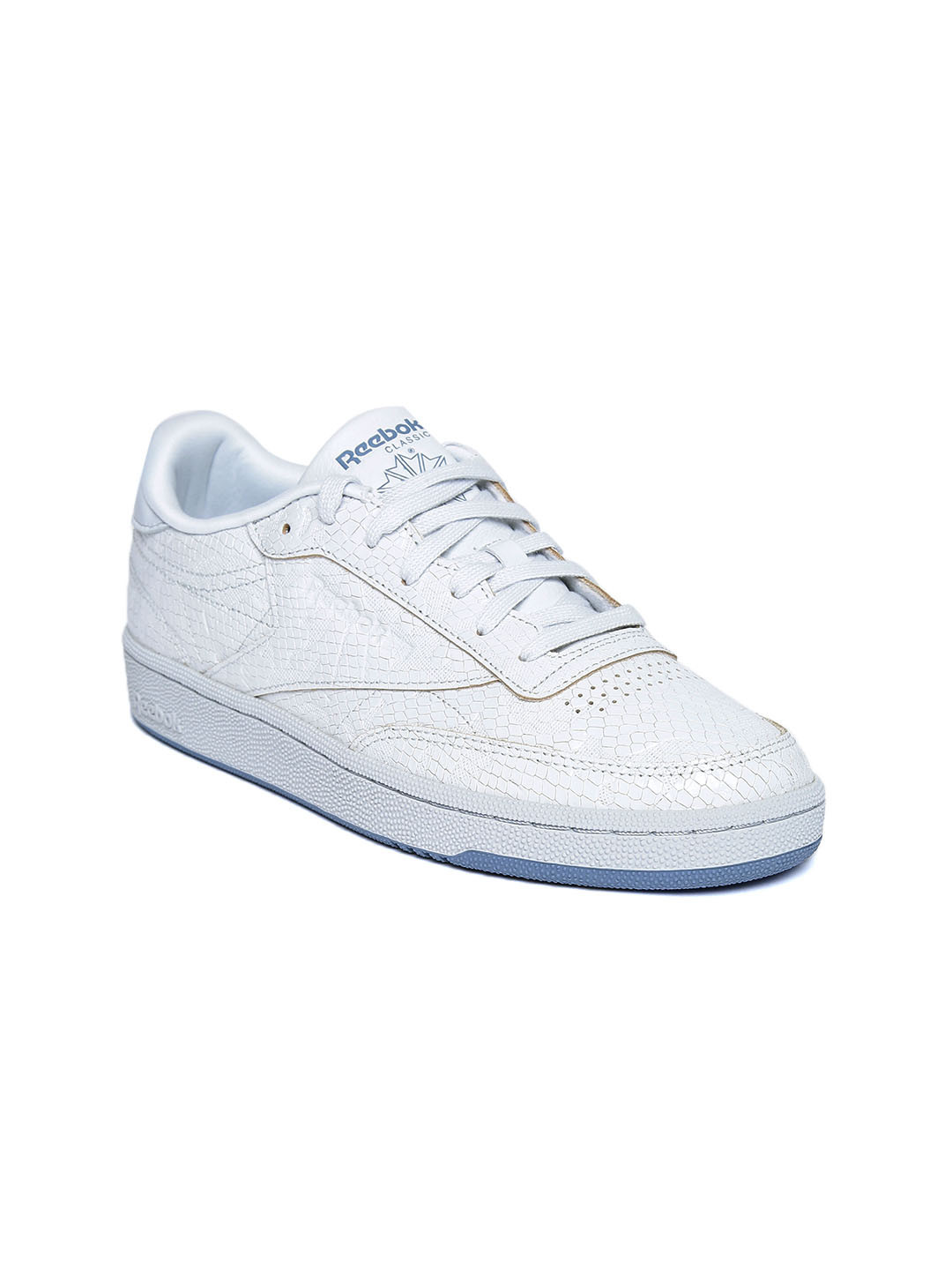 Buy Reebok Classic Women Off White Club C 85 Snakeskin ...