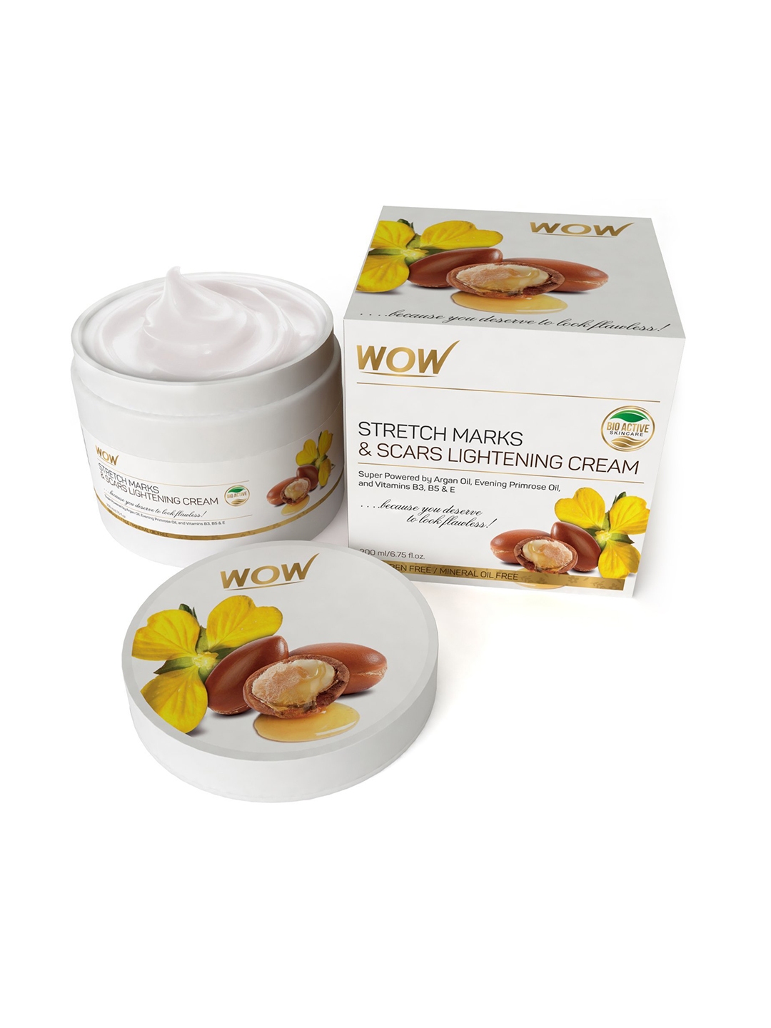wow stretch marks and scar lightening cream