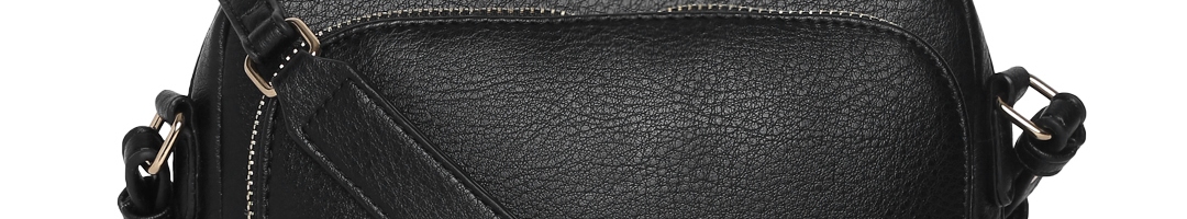 Buy FOREVER 21 Black Textured Sling Bag - Handbags for Women 6932208 ...