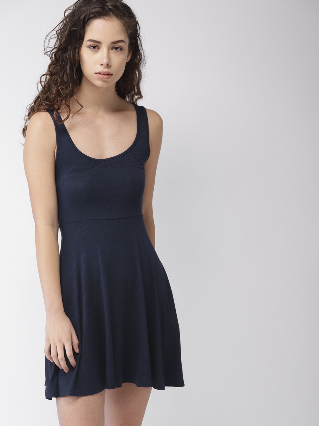 forever 21 navy blue dress