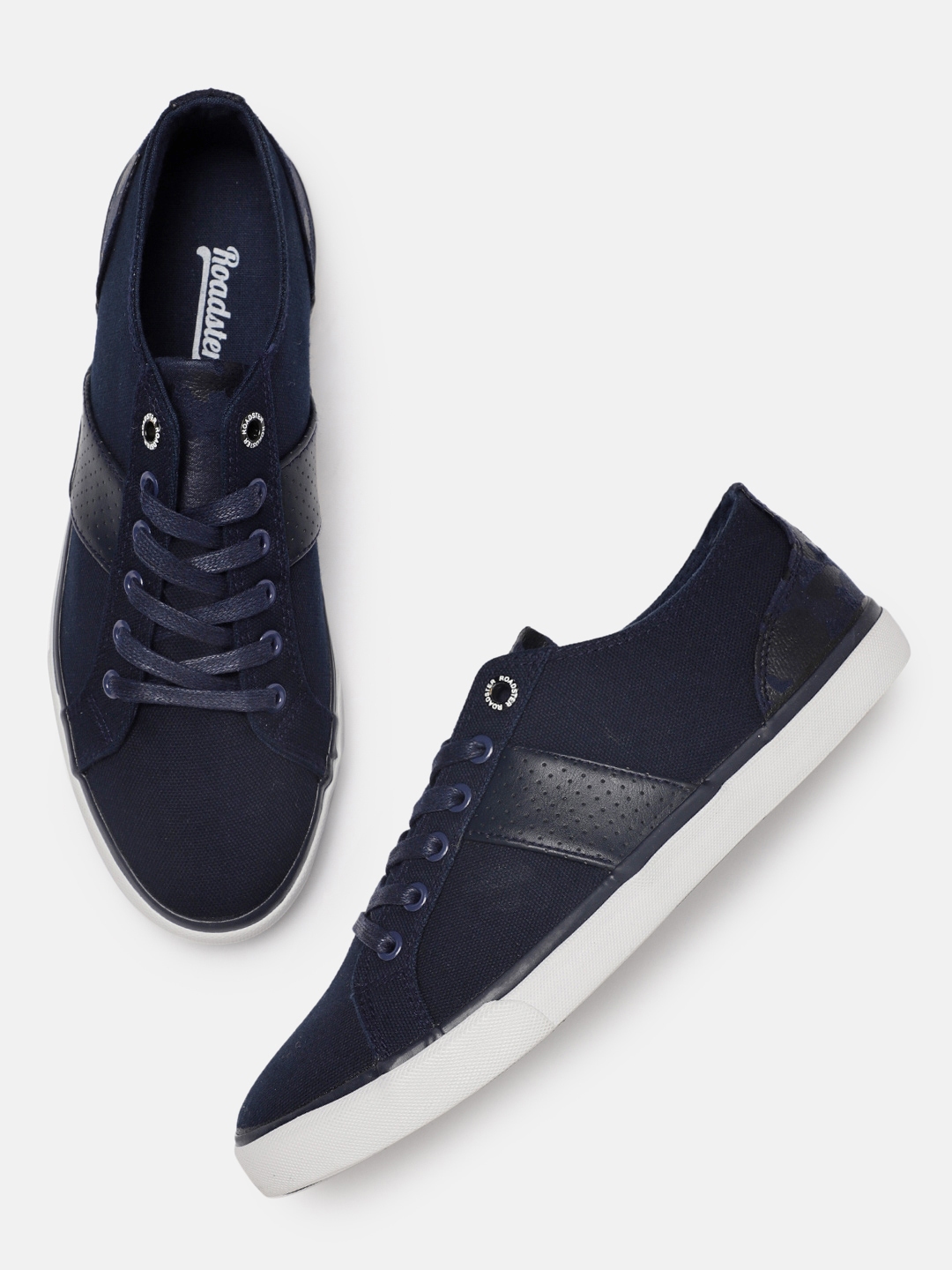 navy blue casual shoes mens