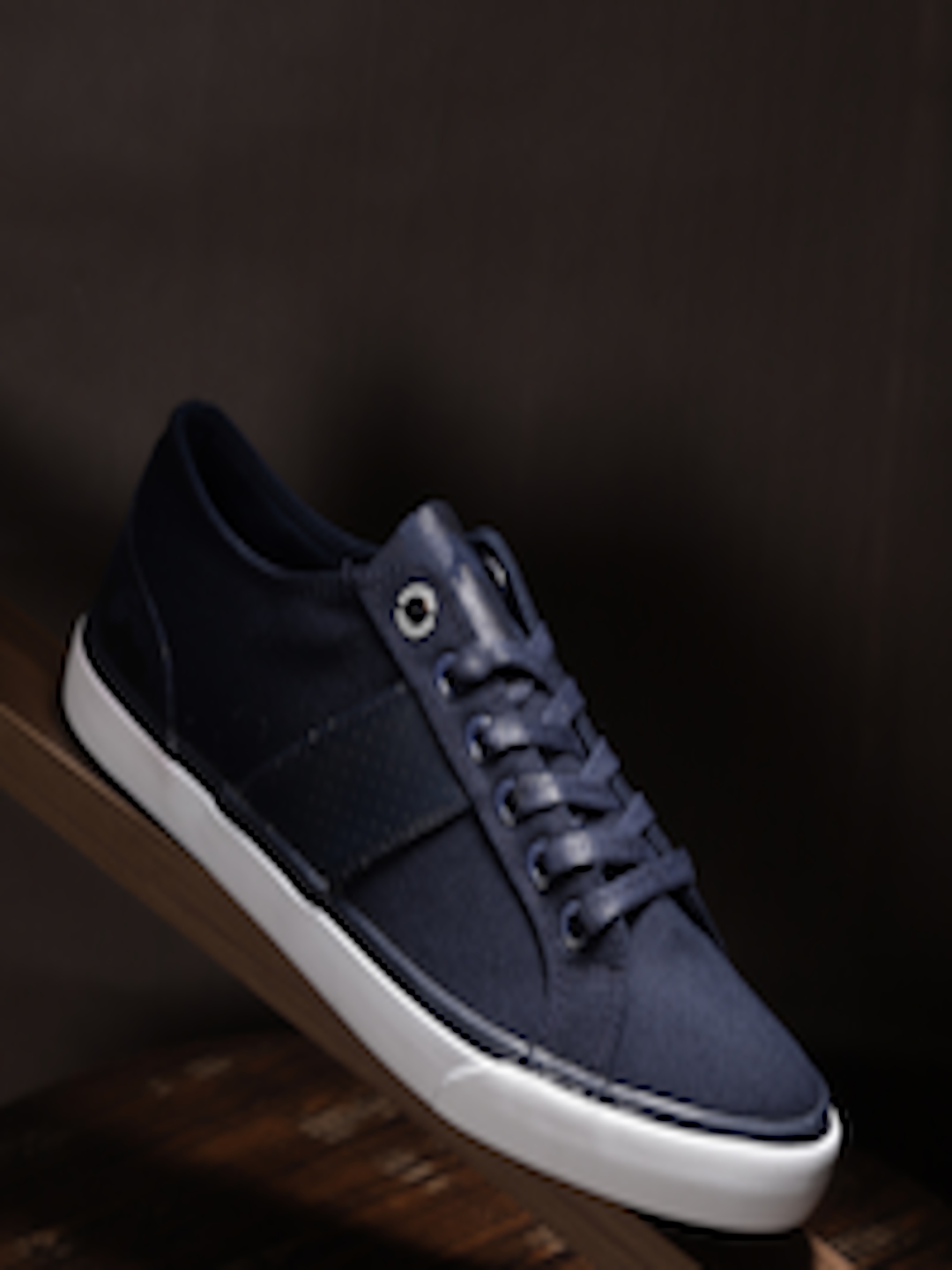 Buy Roadster Men Navy Blue Sneakers - Casual Shoes for Men 6940180 | Myntra