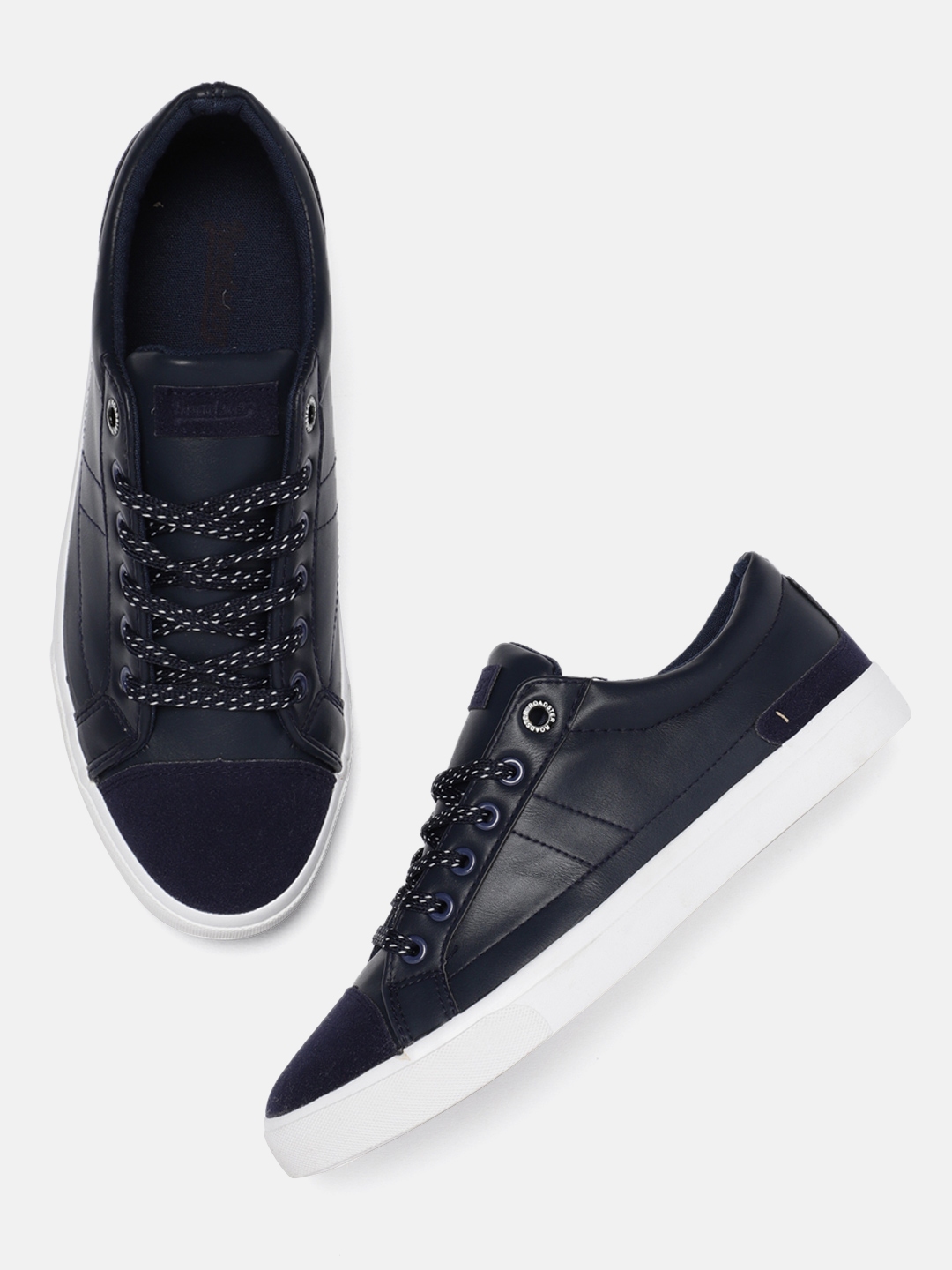 men's navy blue sneakers