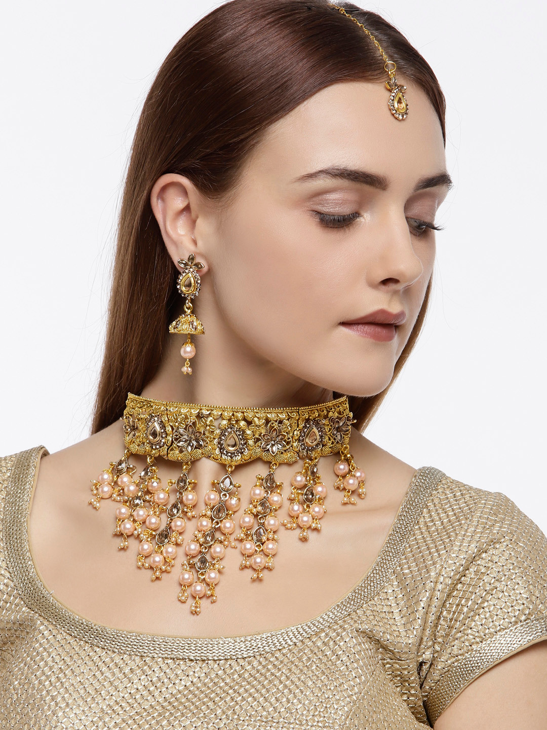 Myntra zaveri pearls clearance