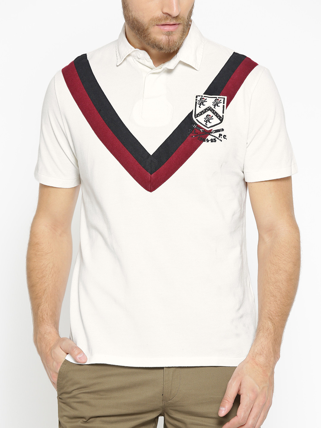 Buy Polo Ralph Lauren Custom Slim Fit Rugby Shirt Tshirts for Men