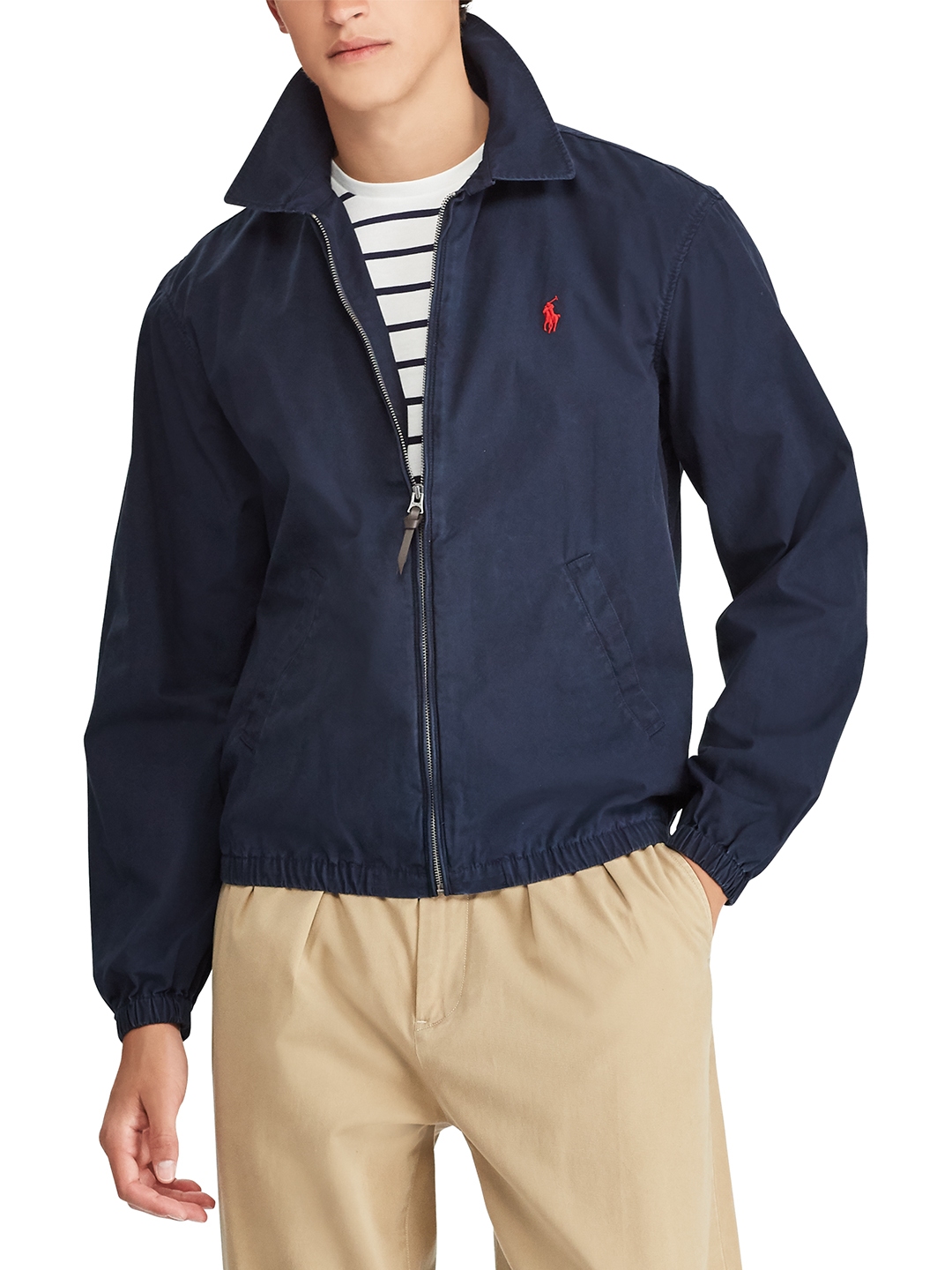 ralph lauren bayport cotton windbreaker