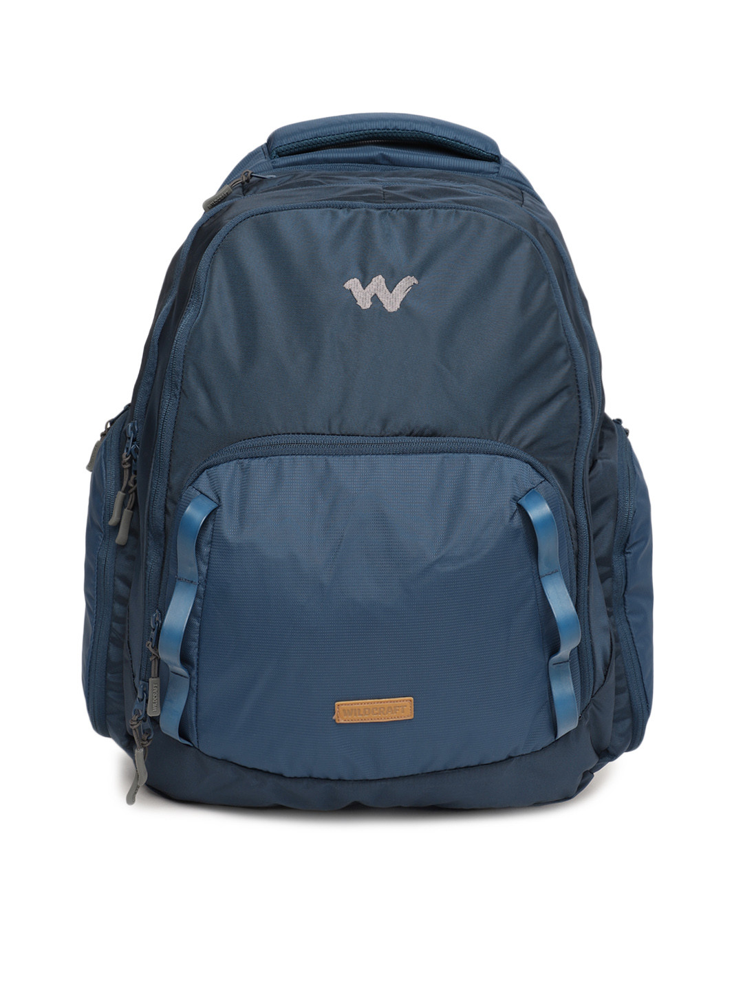 Buy Wildcraft Unisex Blue Solid Imprint Laptop Backpack Backpacks for