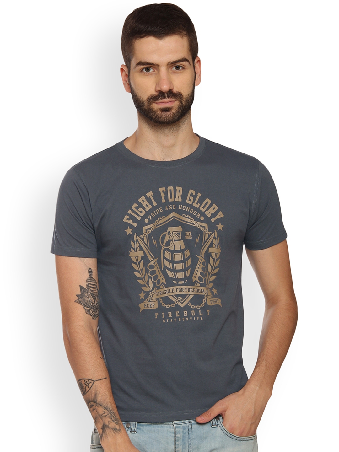 myntra gents t shirt
