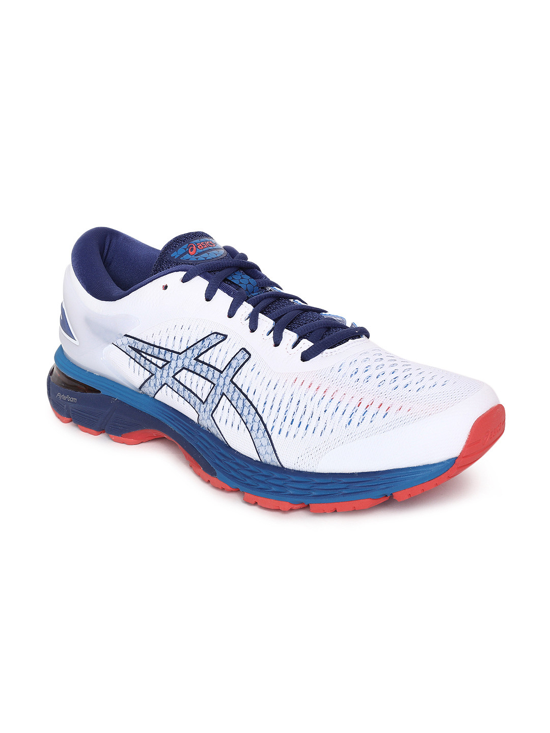 asics mens white running shoes