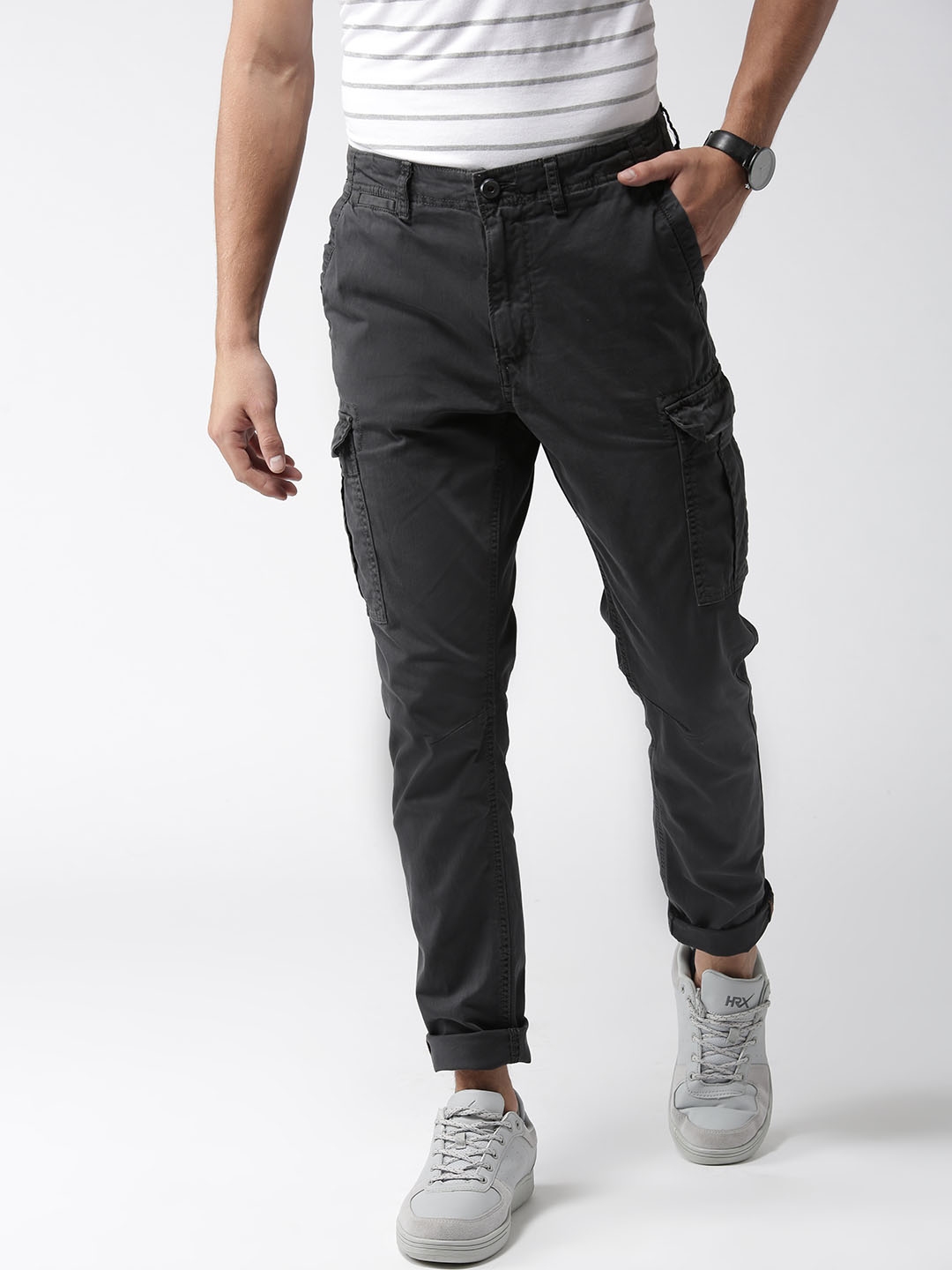 charcoal cargos