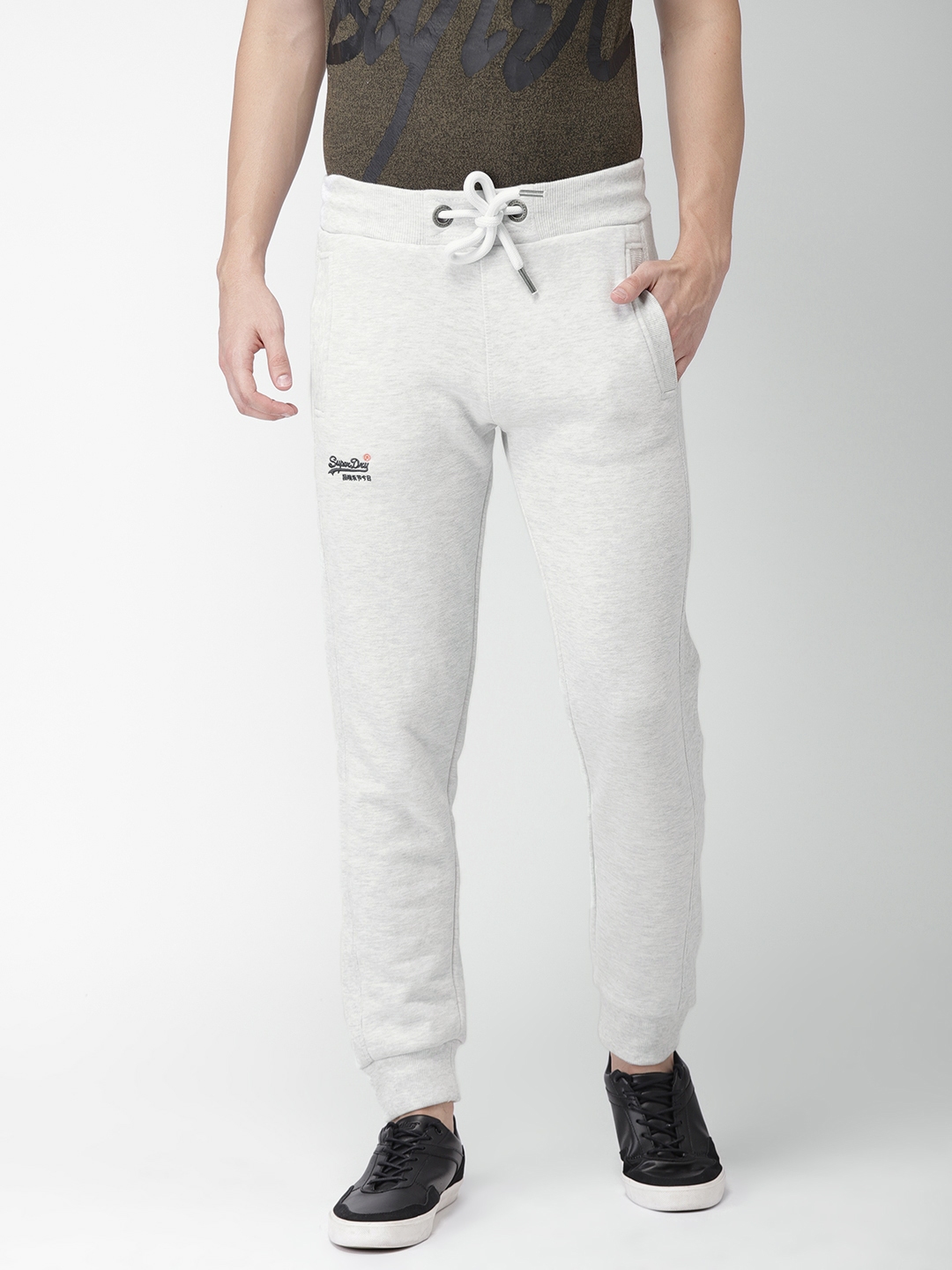 superdry grey joggers