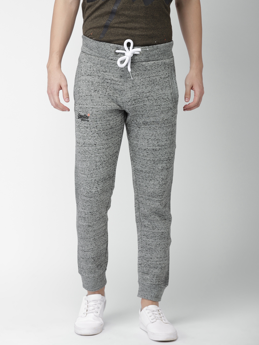 superdry grey joggers