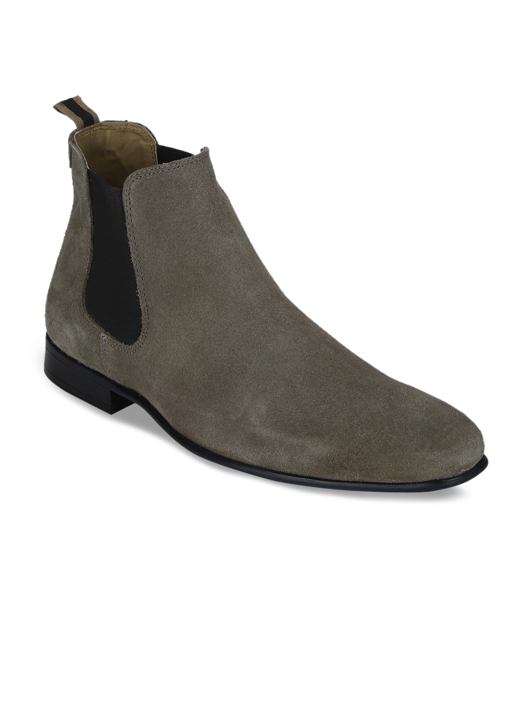 red tape mid top flat boots