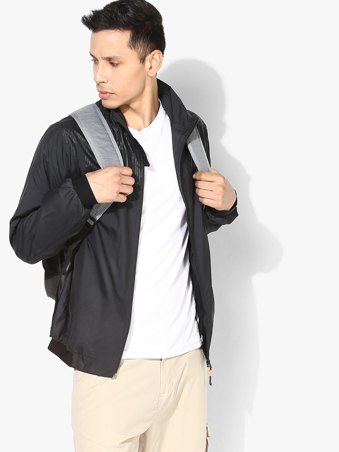 Buy Wildcraft Men Black Solid Jacket Jackets for Men 2310676 Myntra