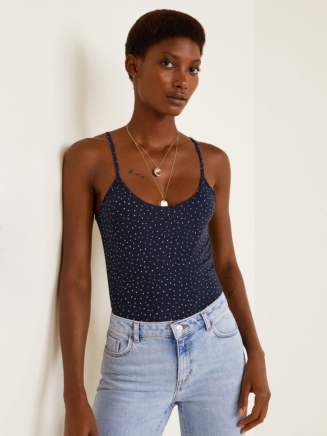 navy camisole top uk