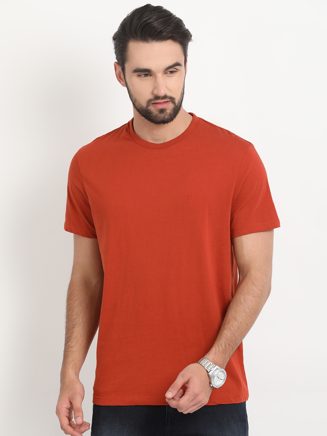 rust colored tshirts