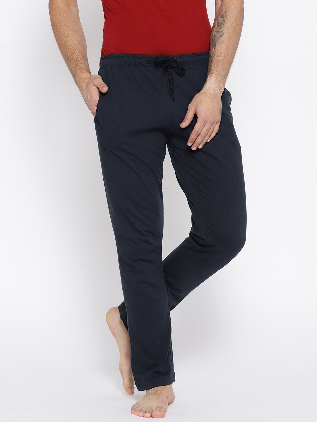 navy blue lounge pants