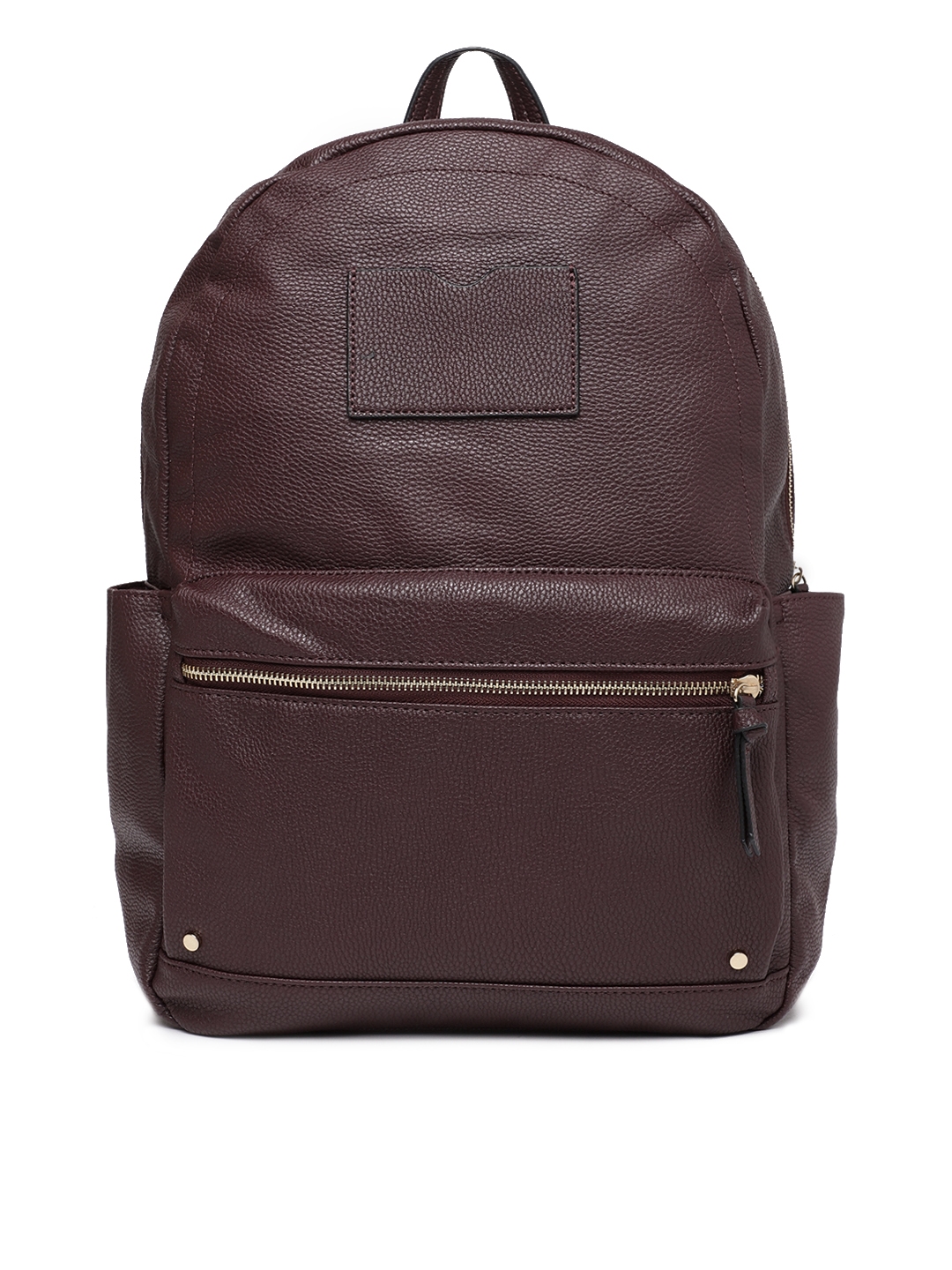 Buy Accessorize Women Burgundy Solid Backpack Backpacks for Women