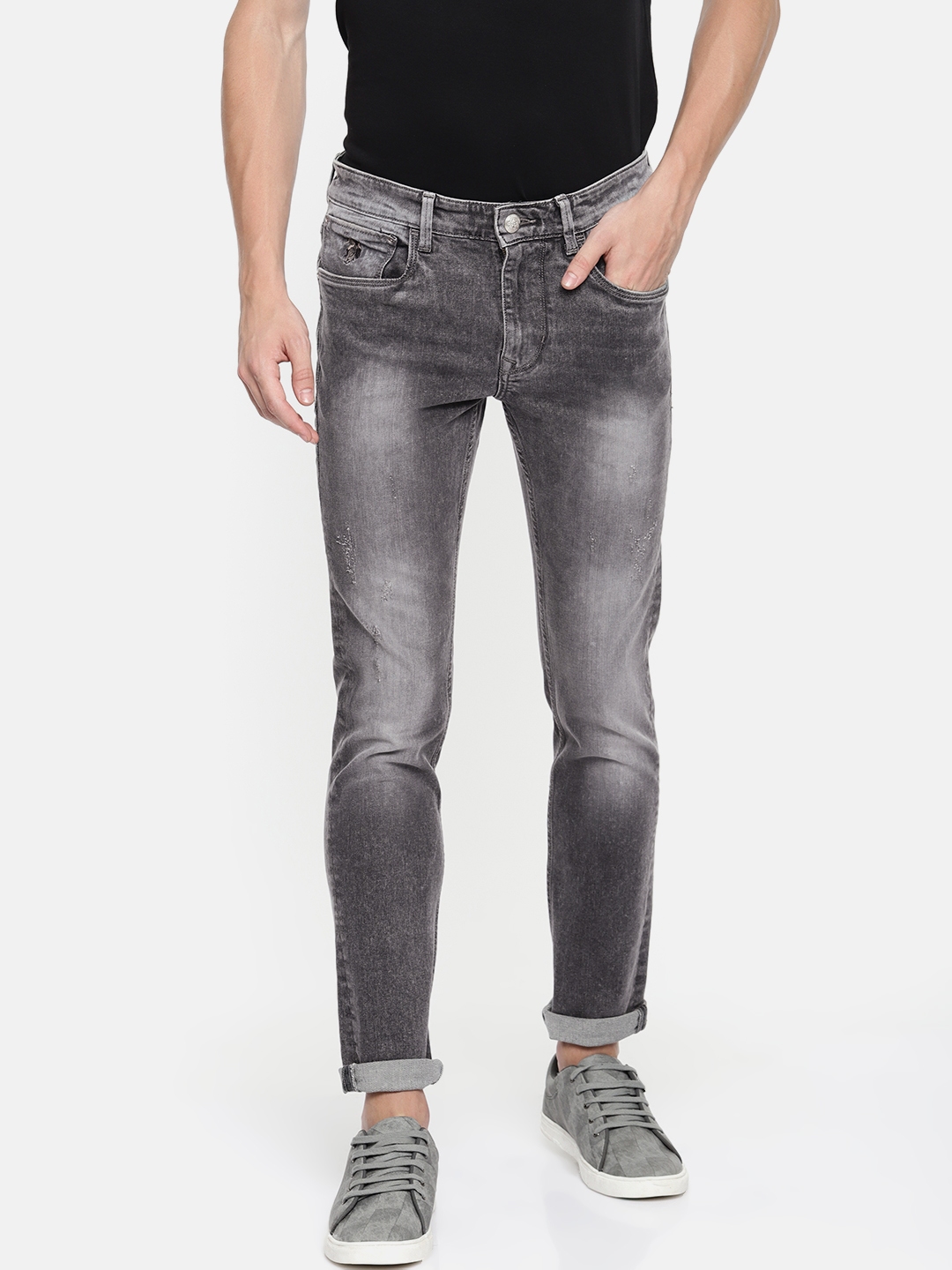 us polo assn black jeans