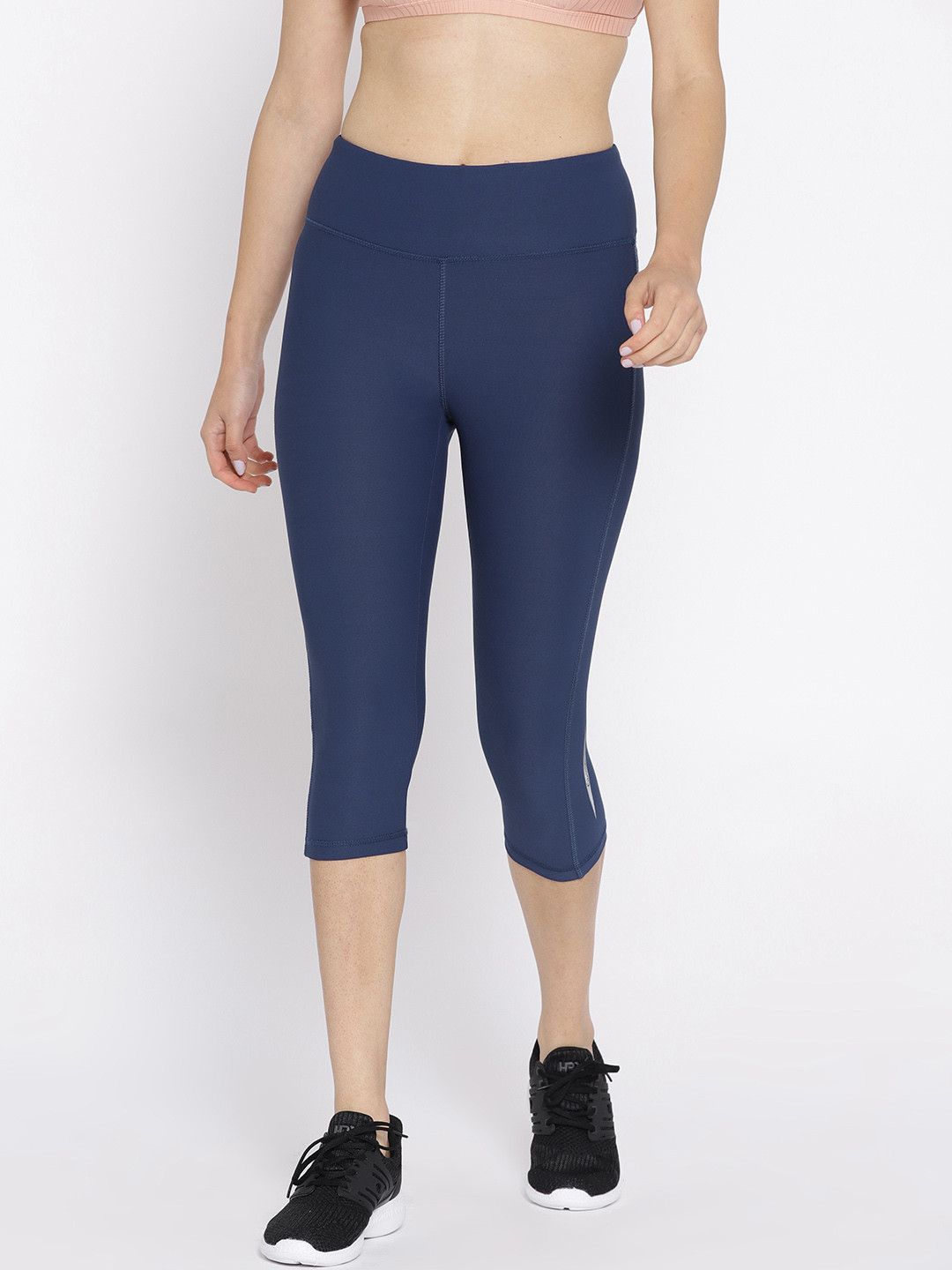 Buy Kanvin Women Navy Blue Solid Tights Tights for Women 7025931 Myntra