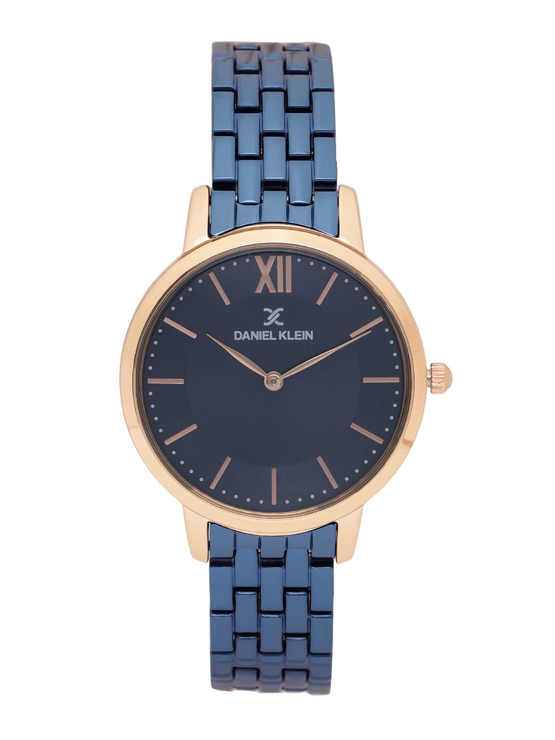 daniel klein navy blue watch