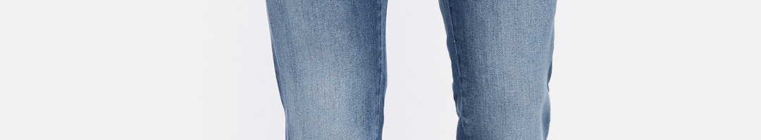 Buy Wrangler Men Blue Slim Fit Low Rise Clean Look Stretchable Jeans ...