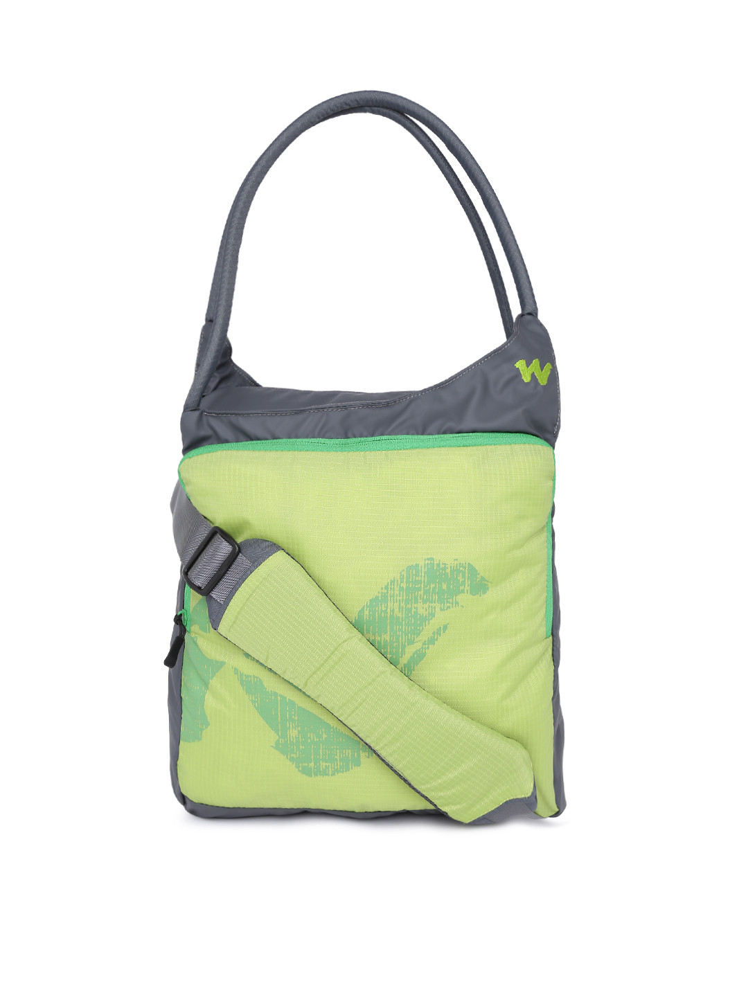 Buy Wildcraft Unisex Green Printed Messenger Bag Messenger Bag for