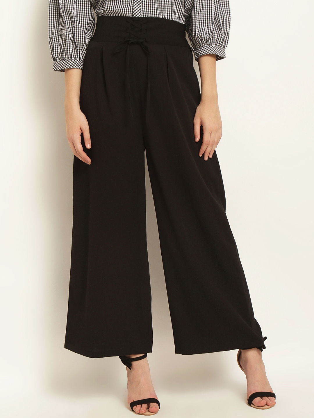 parallel trousers with top