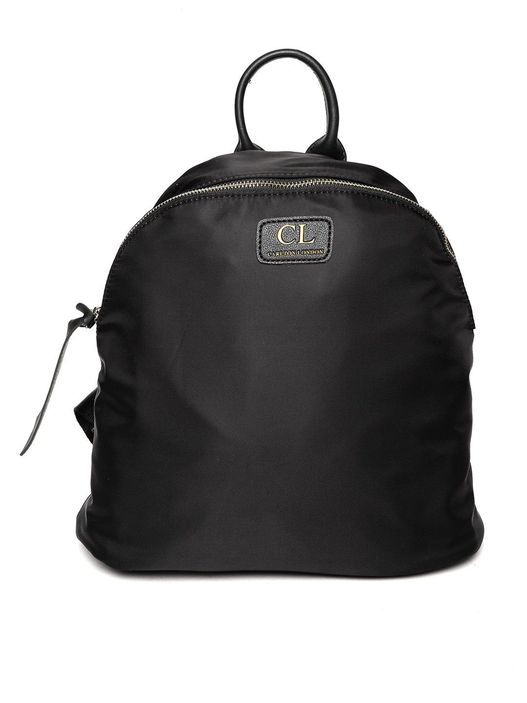 Buy Carlton London Women Black Solid Backpack Backpacks for Women