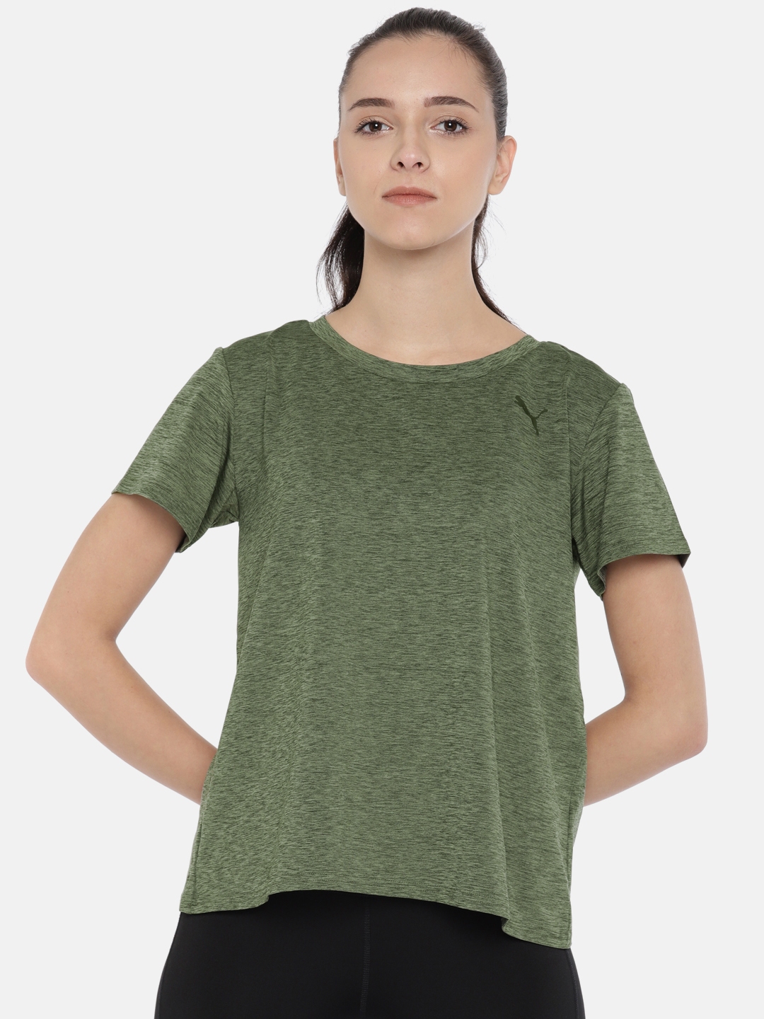 green puma shirt