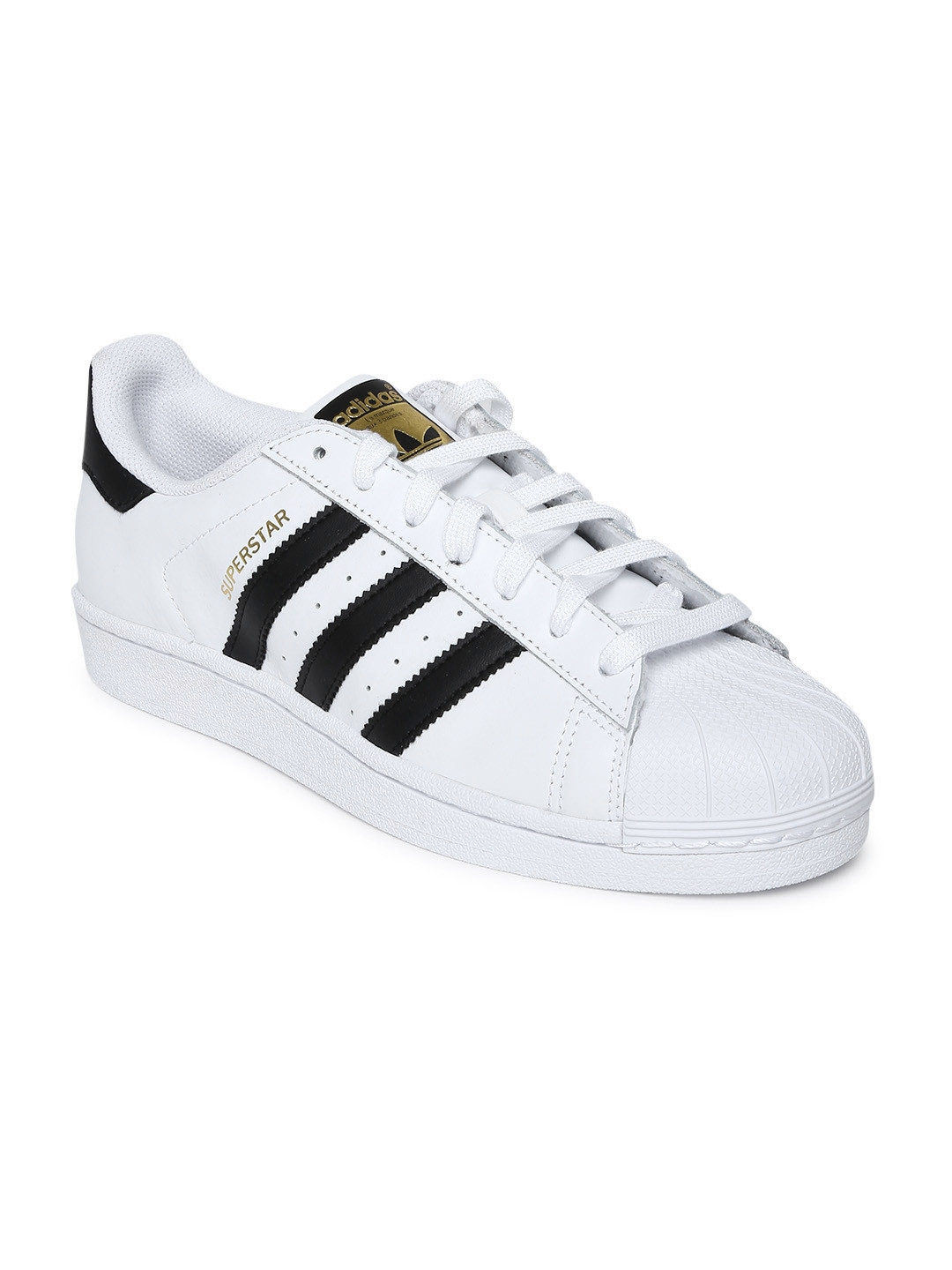 Buy ADIDAS Originals Men White Superstar Leather Casual Shoes - Casual ...
