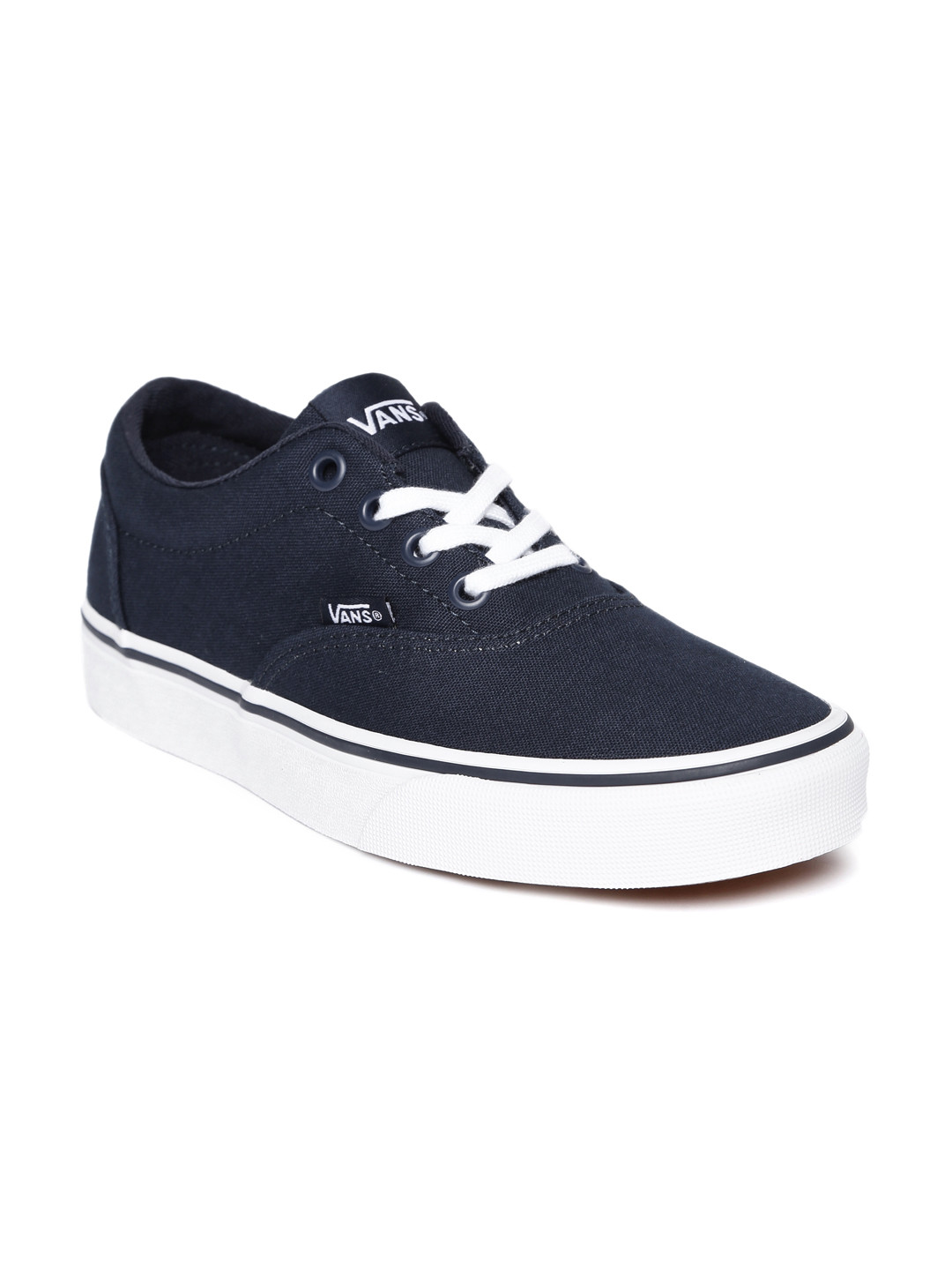 Buy Vans Women Navy Blue Solid Doheny Sneakers Casual Shoes for Women 7048943 Myntra