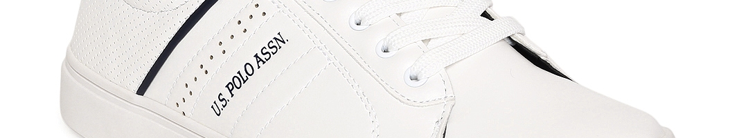 Buy U.S. Polo Assn. Men White Ayden Sneakers - Casual Shoes for Men ...