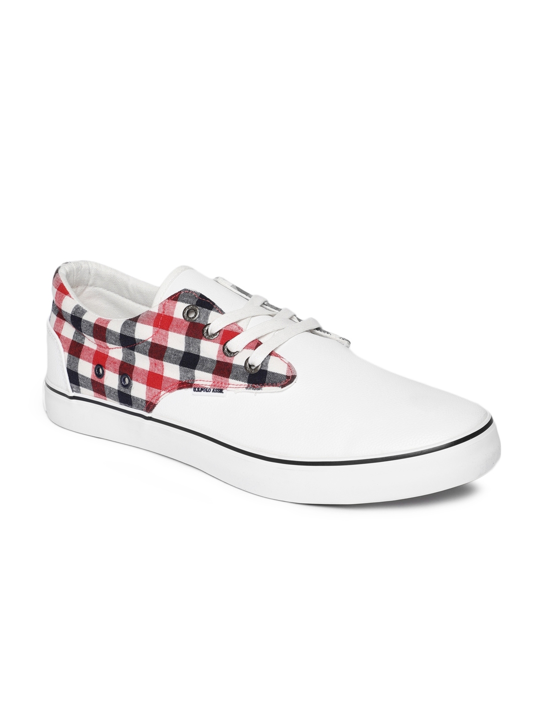 us polo assn plaid shoes
