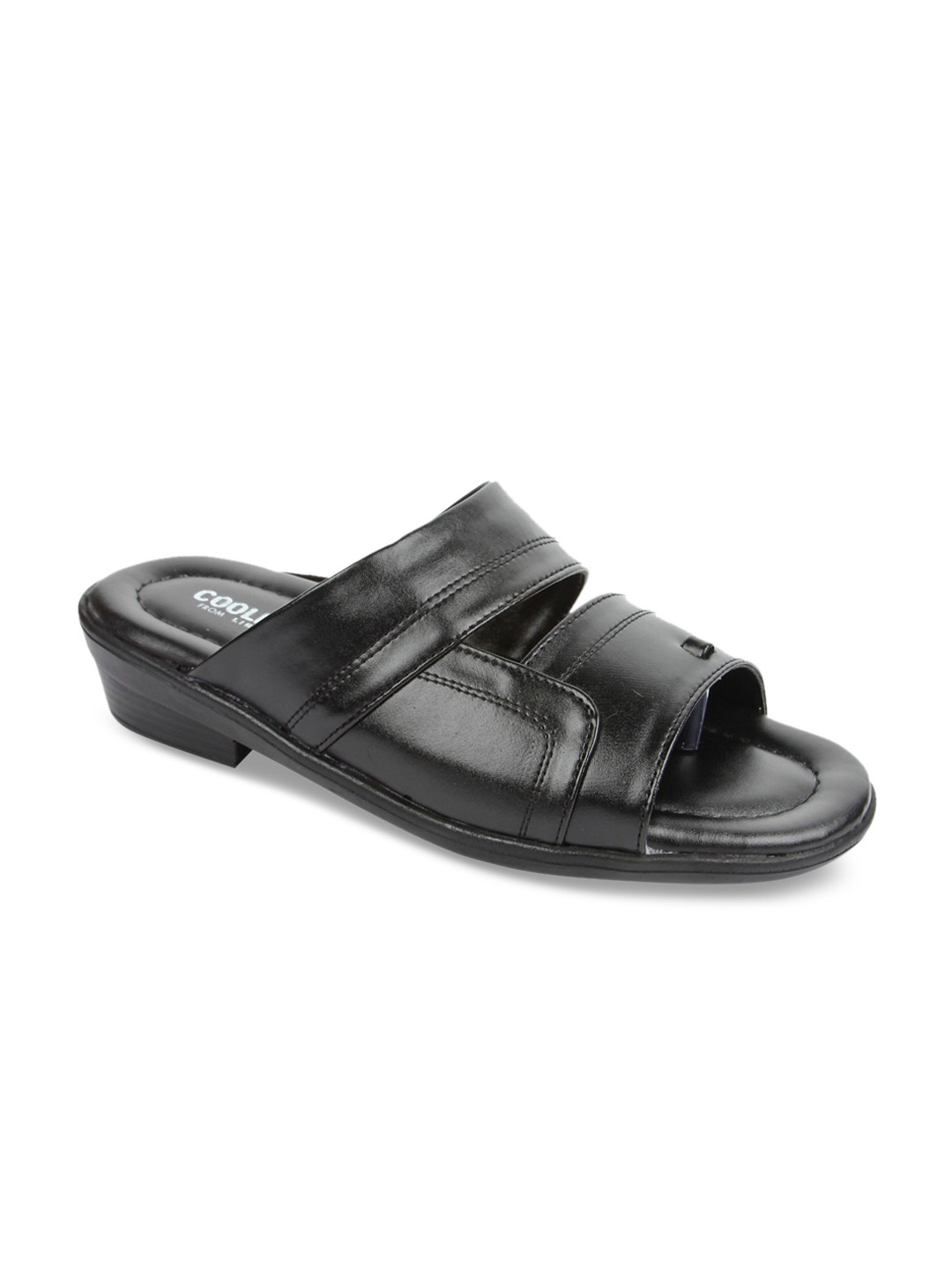 Buy Coolers Men Black Comfort Sandals Sandals for Men 7057244 Myntra
