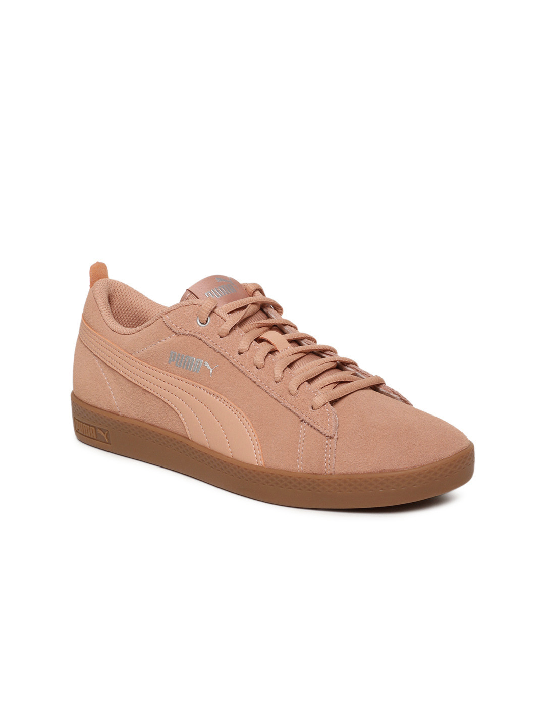 puma peach shoes
