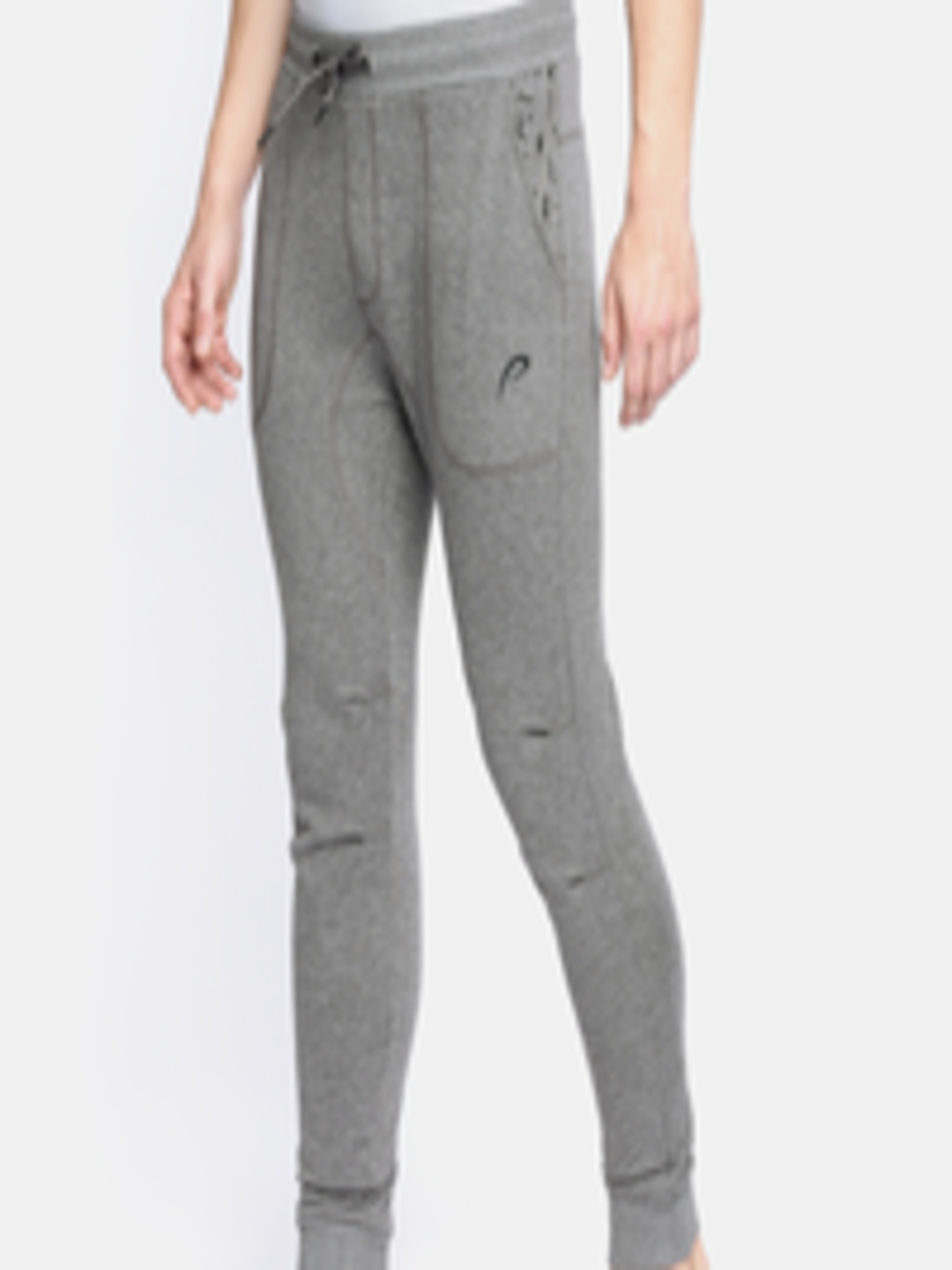 Buy Proline Active Men Grey Solid Yoga Pants - Track Pants for Men ...