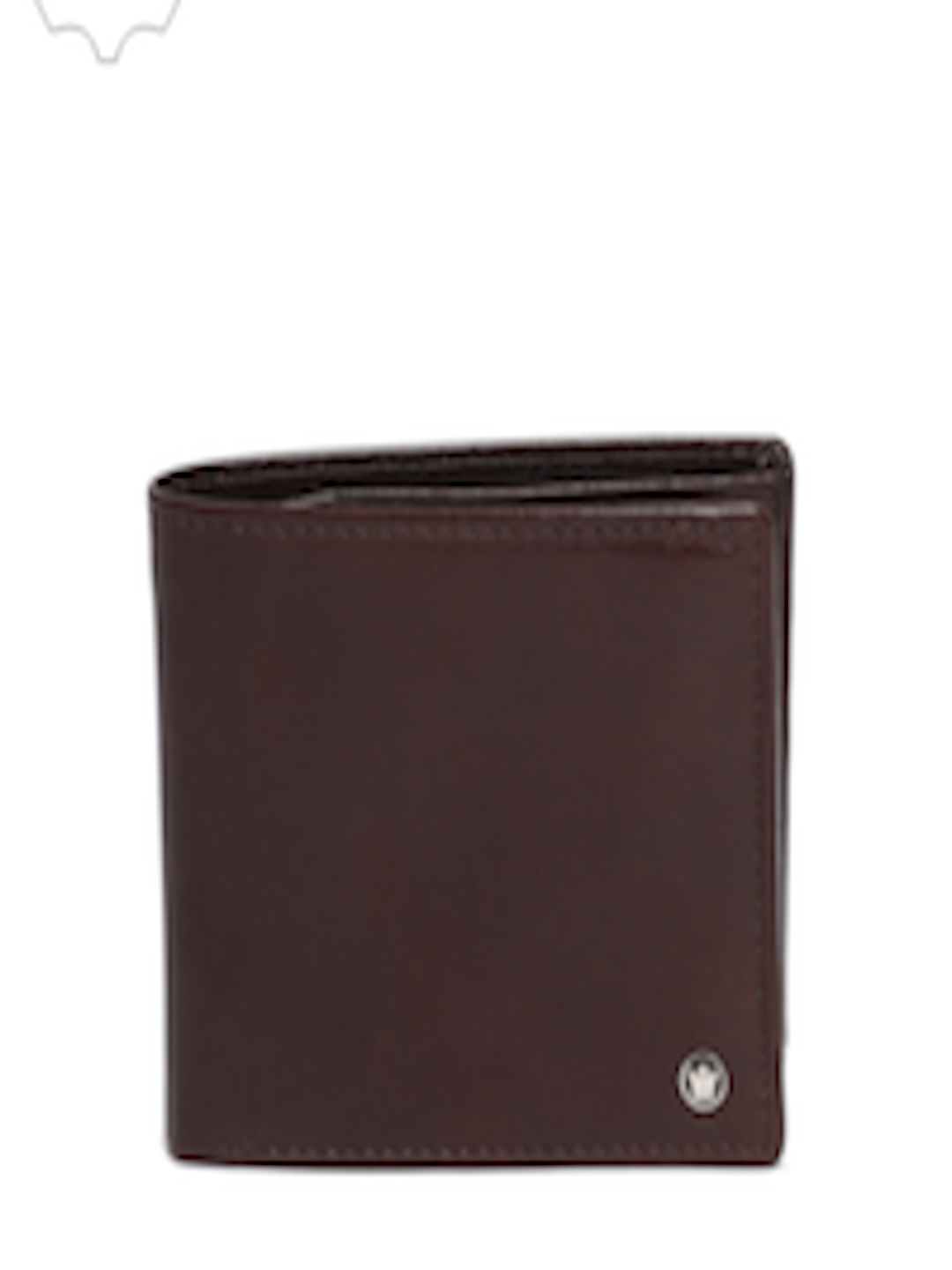 Buy Louis Philippe Men Brown Solid Two Fold Genuine Leather Wallet - Wallets for Men 7078096 ...