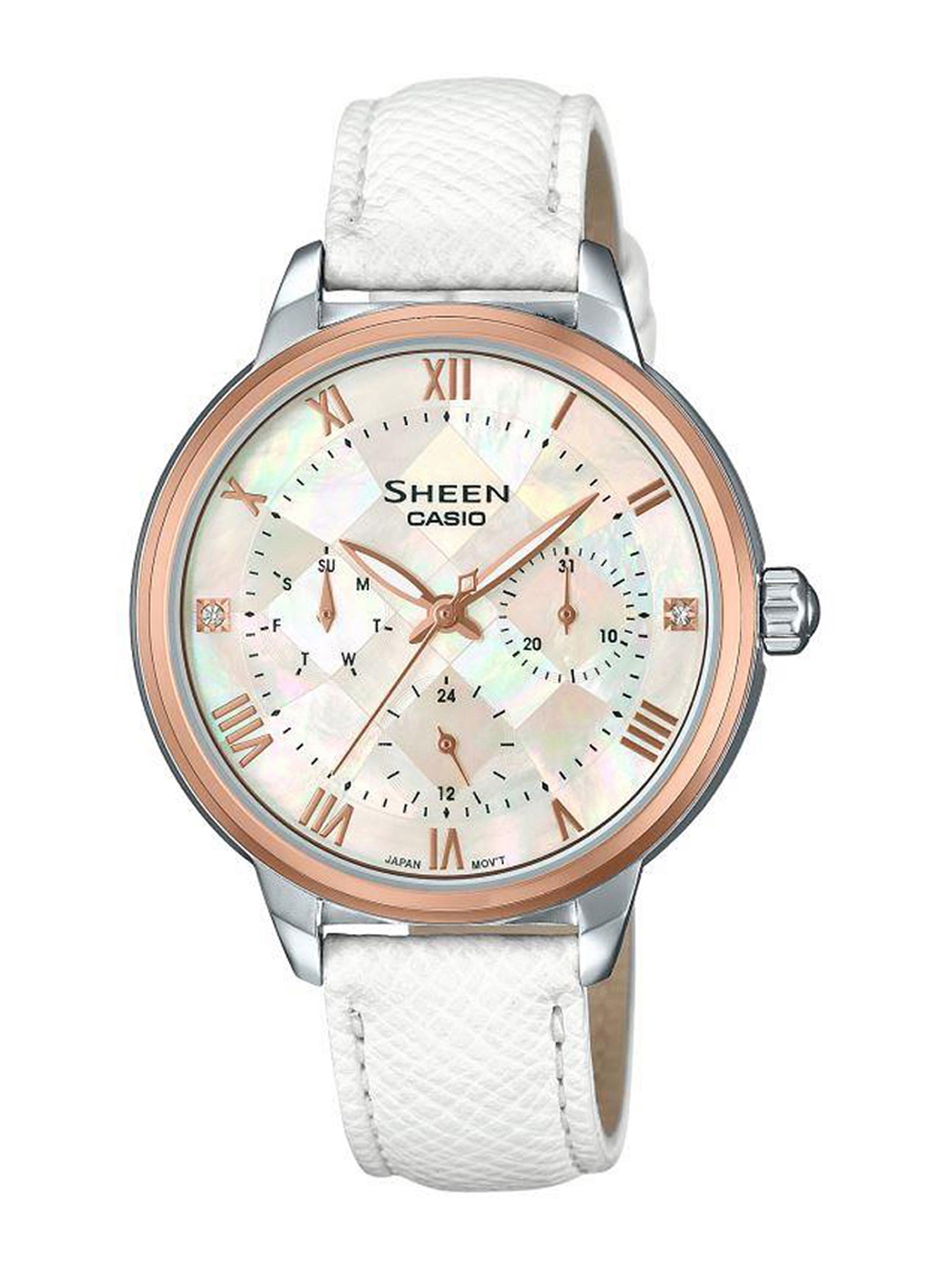 casio sheen rose gold
