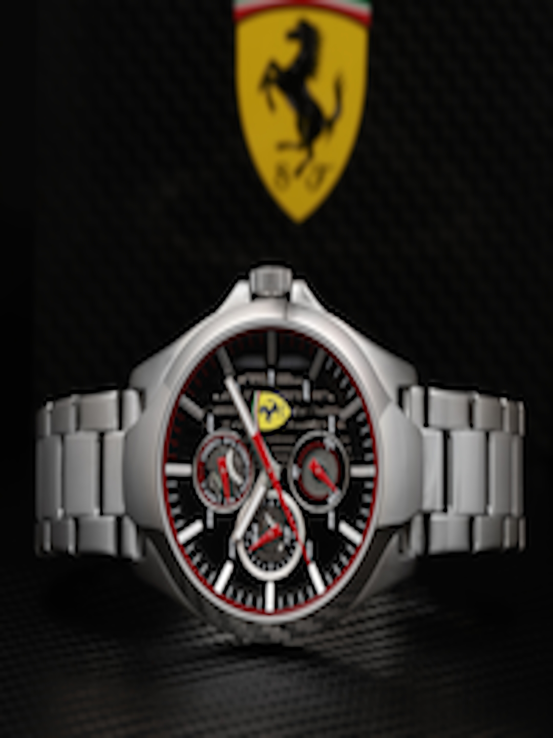 Buy SCUDERIA FERRARI Aero Men Black Analogue Watch 0830508 - Watches ...
