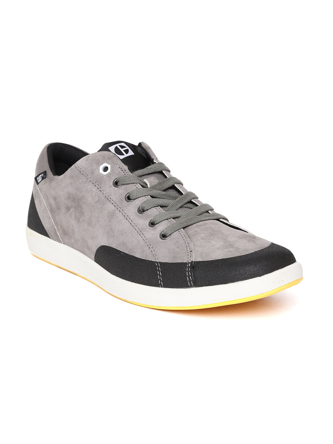 Buy CAT Men Grey Suede Sneakers Casual Shoes for Men 7088192 Myntra