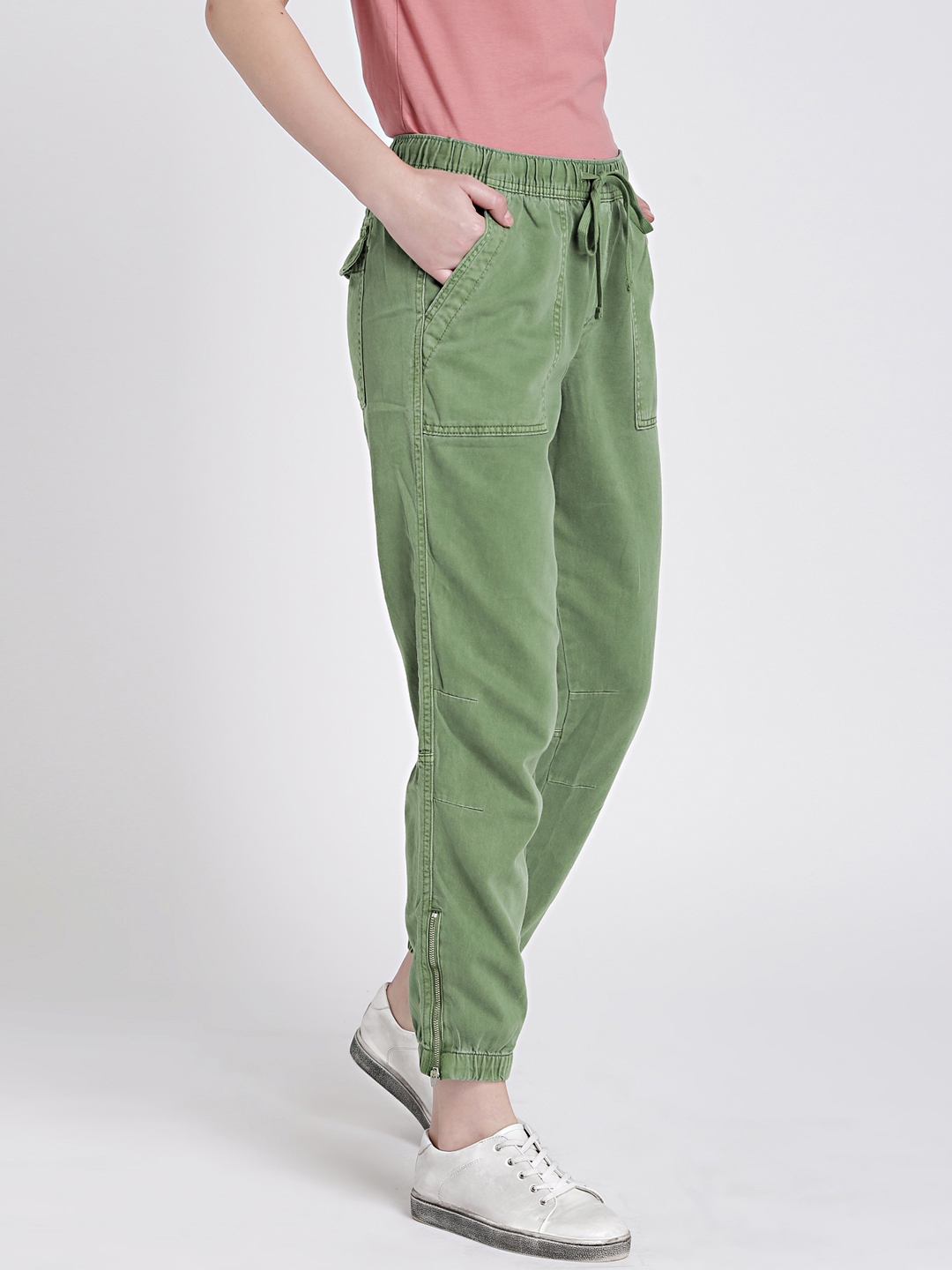 gap girlfriend utility joggers