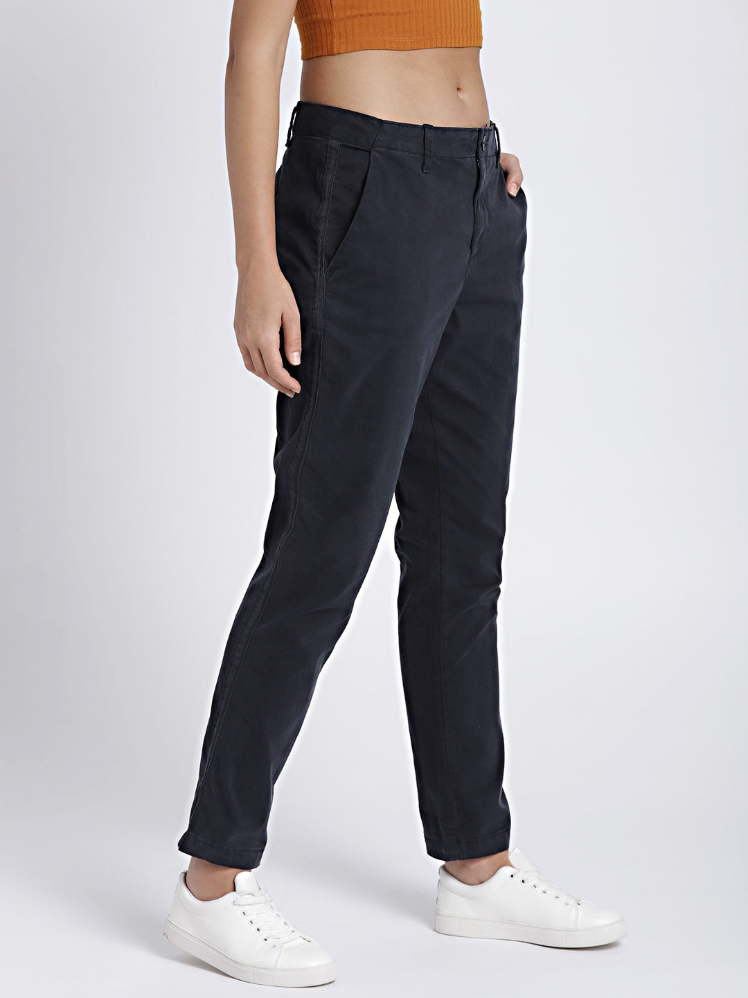 slim fit trousers womens