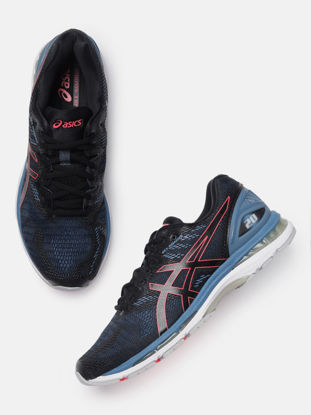 Buy ASICS Men Black Gel Nimbus 20 Running Shoes Sports Shoes for Men