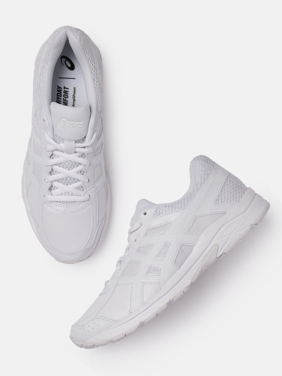 Buy ASICS Men White GEL CONTEND 4 Running Shoes Sports Shoes for Men