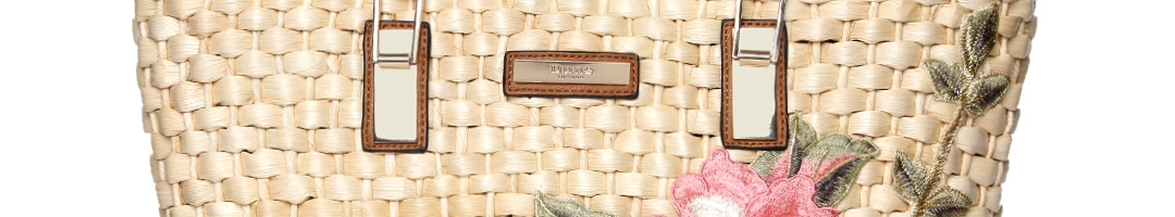 Buy Dune London Cream Coloured Self Design Handheld Bag - Handbags for Women 7094148 | Myntra