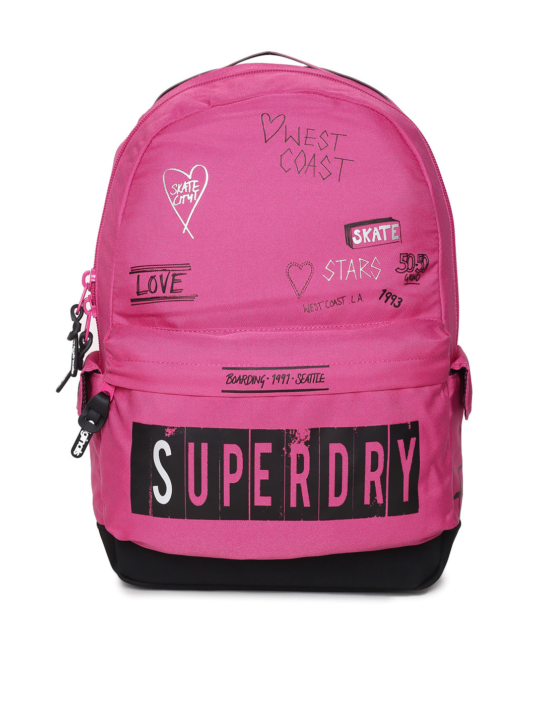 Buy Superdry Women Pink Graphic Backpack Backpacks for Women 7094189