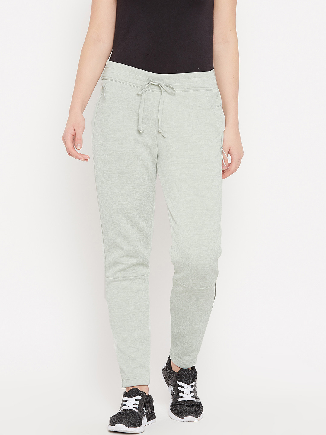 Buy ADIDAS Women Grey Solid Z.N.E. Training Track Pants Track Pants